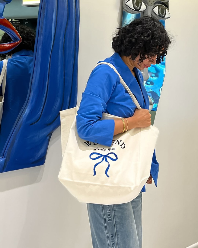 توتبگ پاپیون آبی Weekend Lady Bag